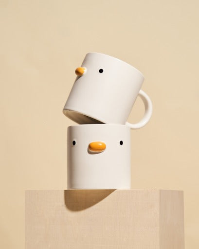 Cute Ceramic Ducking Mug